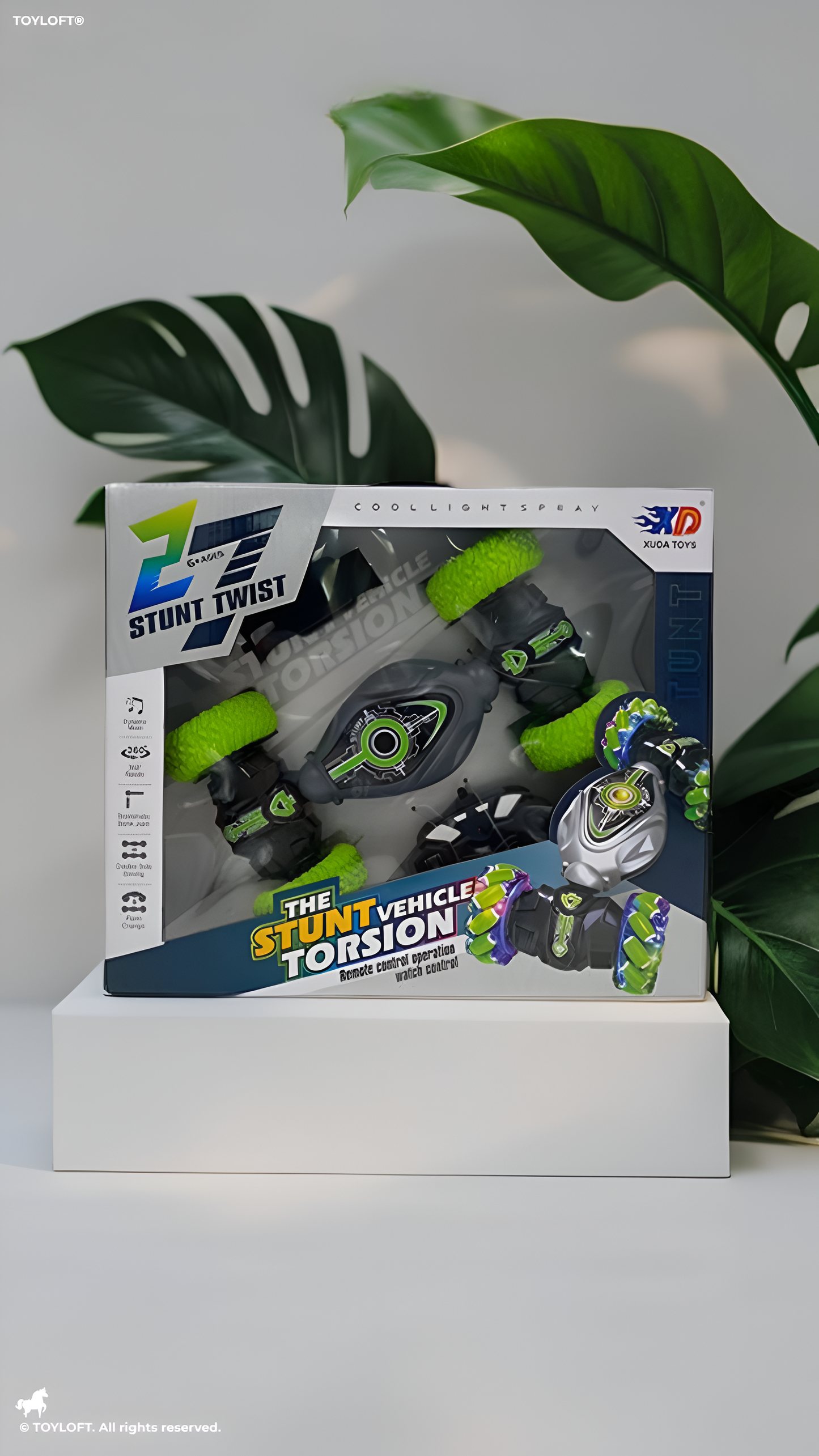 Stunt Vehicle Torsion Remote Control Car (FY-77)