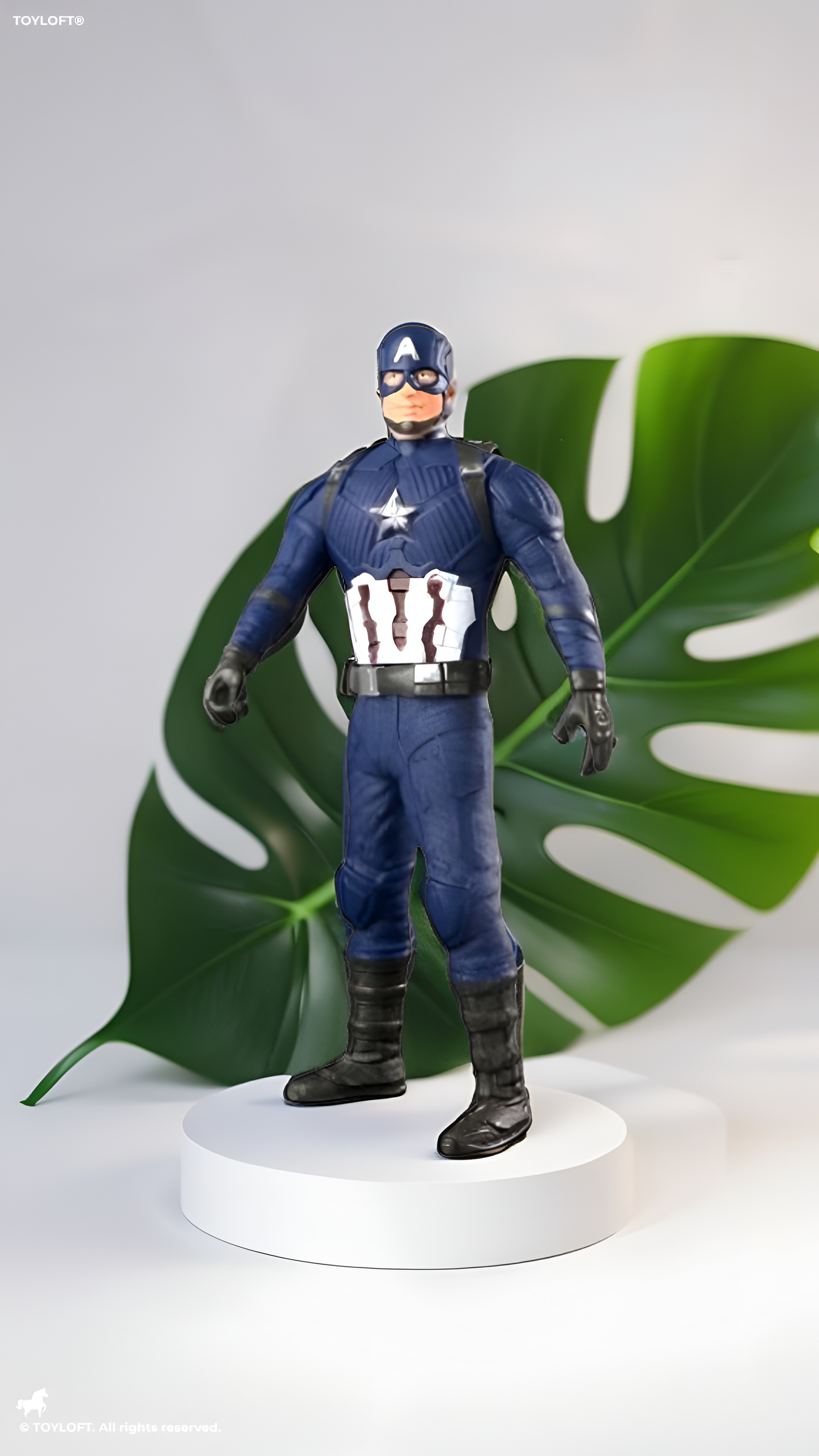 Marvel Avengers Captain America Super Hero Action Figure – Collectible Toy for Kids Ages 3+ TV5182