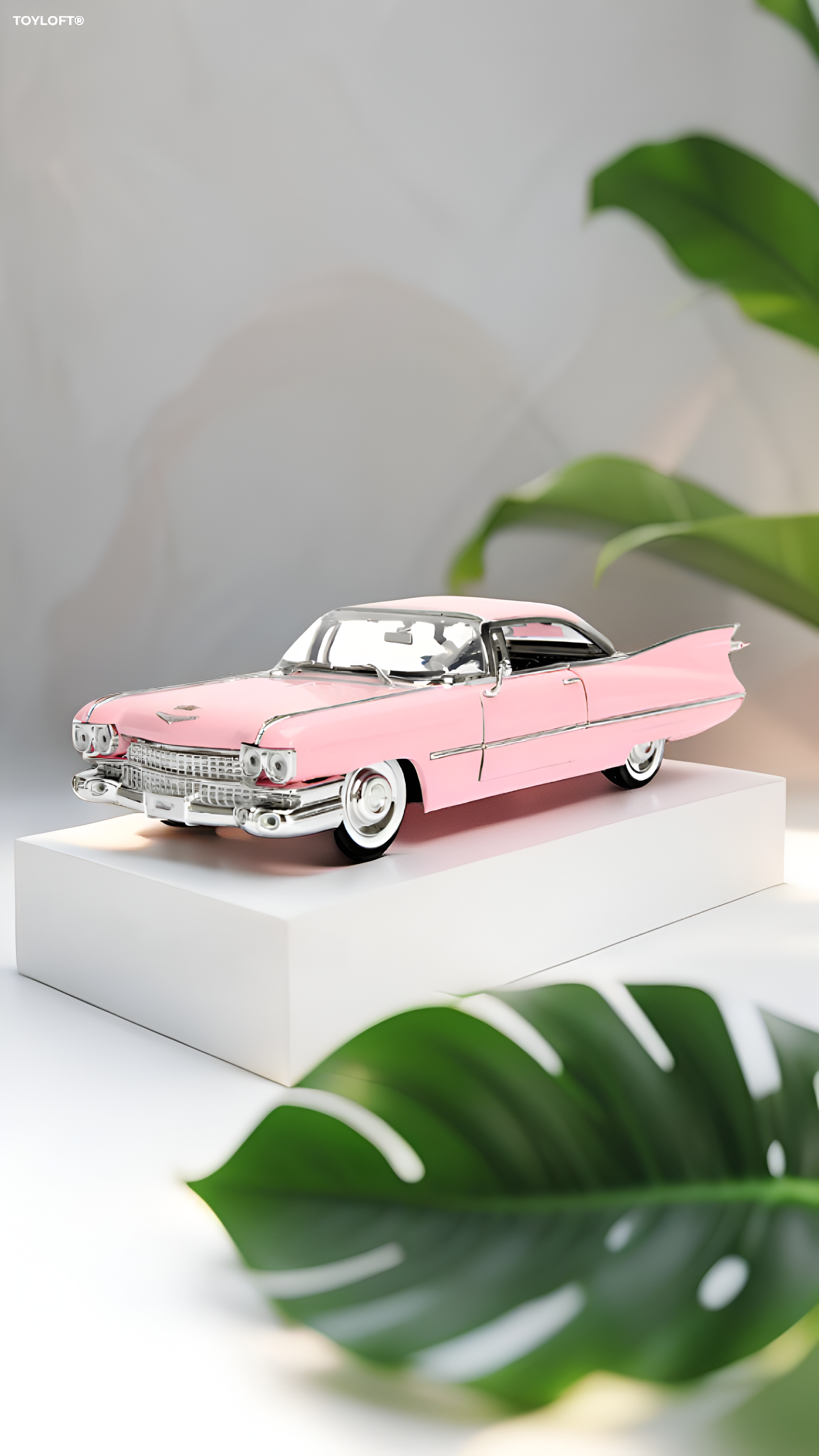 1959 Cadillac Series 62 Diecast Model Car 1:32 Scale – Classic Vintage American Luxury Collectible TV6280.