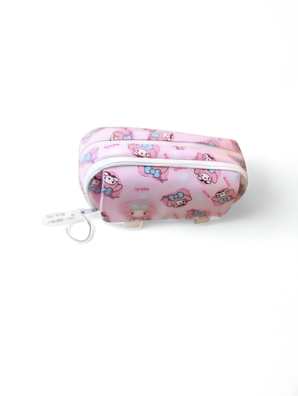 Sanrio Inspired Pencil Pouch | Cute Kuromi, My Melody & Pompompurin Style Pen Bags | Kawaii Stationery Organizer Gift NOVHBC-188960.