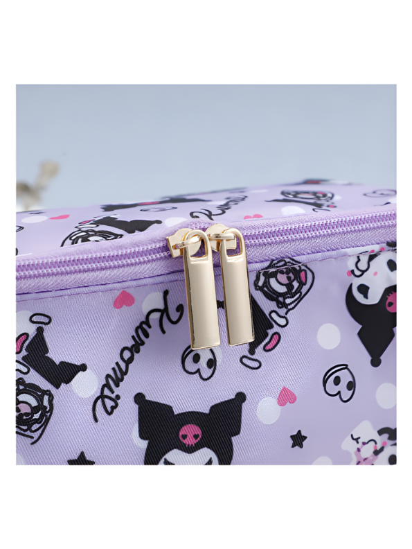 Sanrio Inspired Pencil Pouch | Cute Kuromi, My Melody & Pompompurin Style Pen Bags | Kawaii Stationery Organizer Gift NOVHBC-188960.