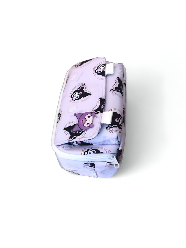 Sanrio Inspired Pencil Pouch | Cute Kuromi, My Melody & Pompompurin Style Pen Bags | Kawaii Stationery Organizer Gift NOVHBC-188960.