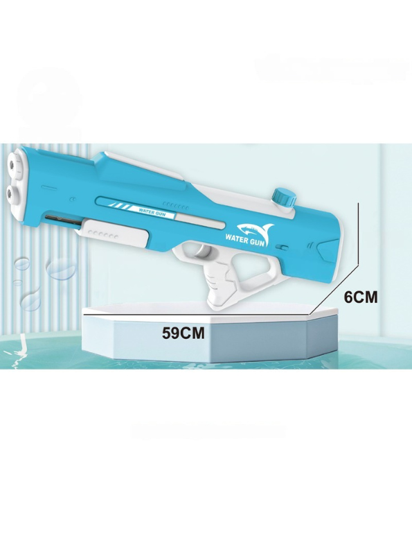 SharkStrike – High-Pressure Water Blaster | Big Tank Pump Action Pichkari for Holi Festival LMI15765.