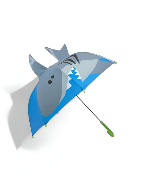 Sharko Kids Umbrella – 47cm Cute Shark Design, Lightweight & Safe for Children NOV9696.