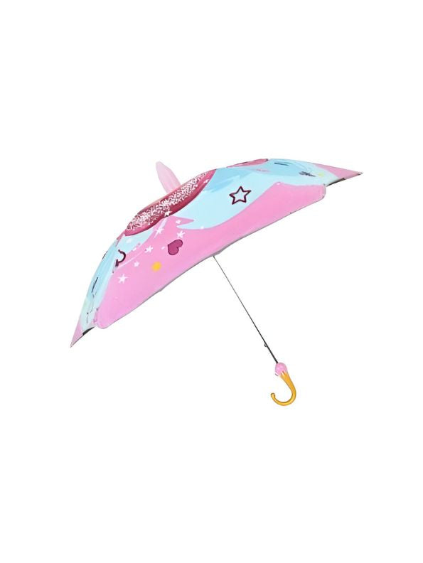 Shelltastic – Mermaid Kids Umbrella 50cm Cute & Colorful Umbrella for Girls | Lightweight & Waterproof NOV9690.