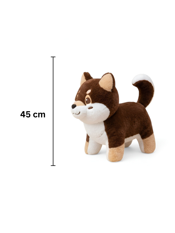 Shiba Inu Plush Toy 45cm – Soft Stuffed Animal Dog ST14684.