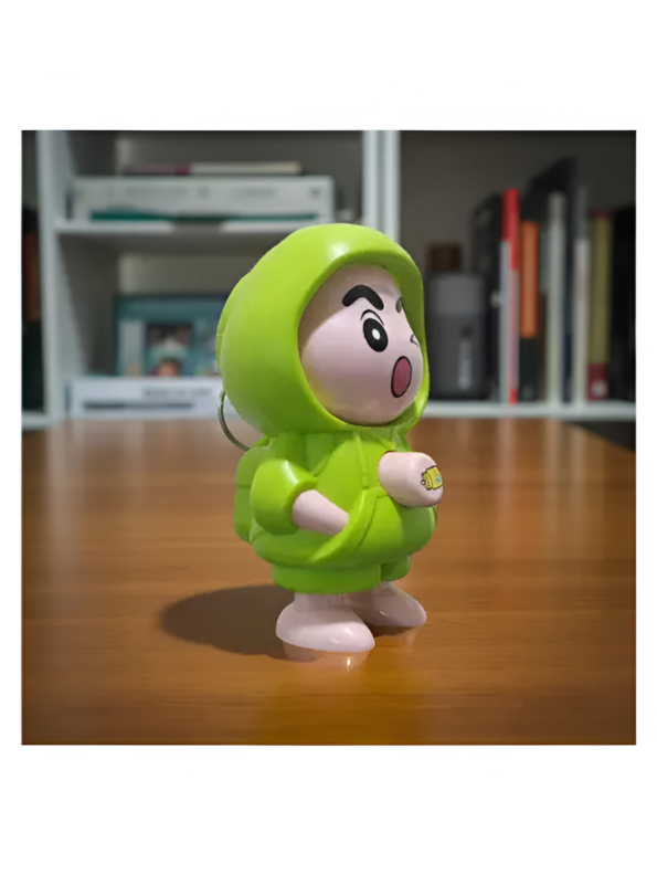 Shinchan Keychain - Face-Changing Figure with Hooded Design for Bags, Backpacks & Keys NOVHBC-188132.