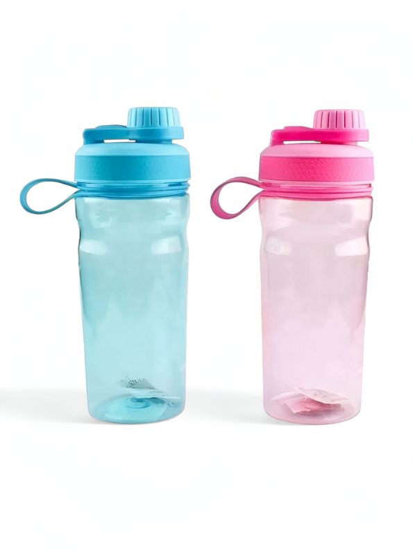 Pink - SliqBottle – Plastic Water Bottle with Handle | 900ml Leakproof Bottle for Office, School & Travel NOV1872.
