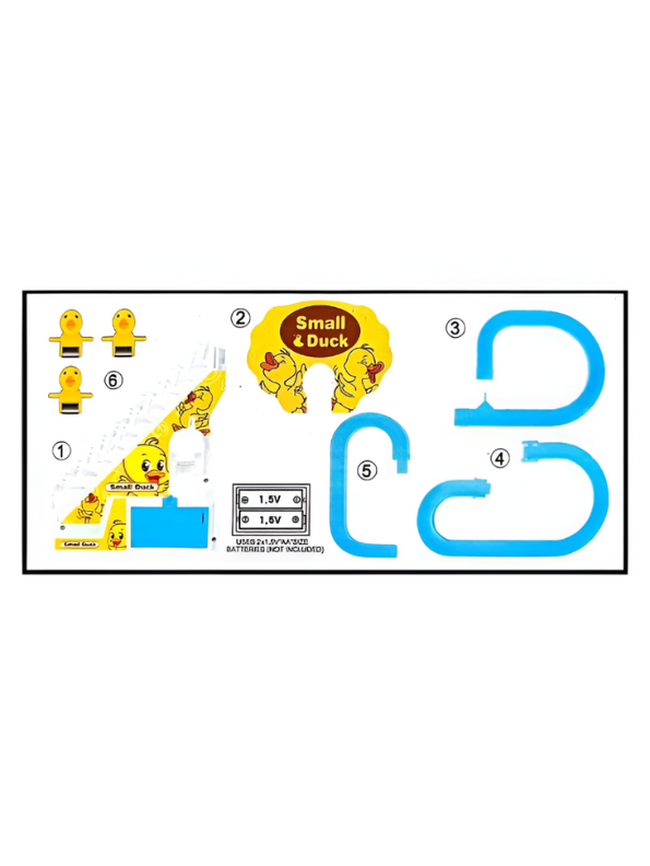 Small Duck Racing Track Toy for Kids | Duck Slide with Music & LED Lights | Fun Interactive Gift for Toddlers LMI15329.