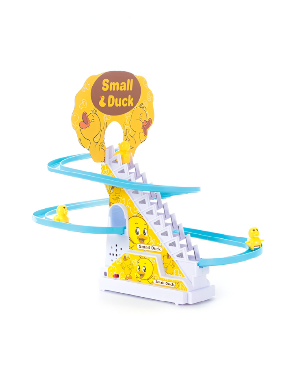 Small Duck Racing Track Toy for Kids | Duck Slide with Music & LED Lights | Fun Interactive Gift for Toddlers LMI15329.