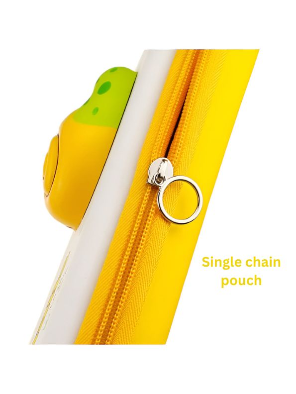 SnailyPop – 3D Snail Pouch for Kids | Single Chain Decompression Design | Large Storage Pencil Case NOV3163.
