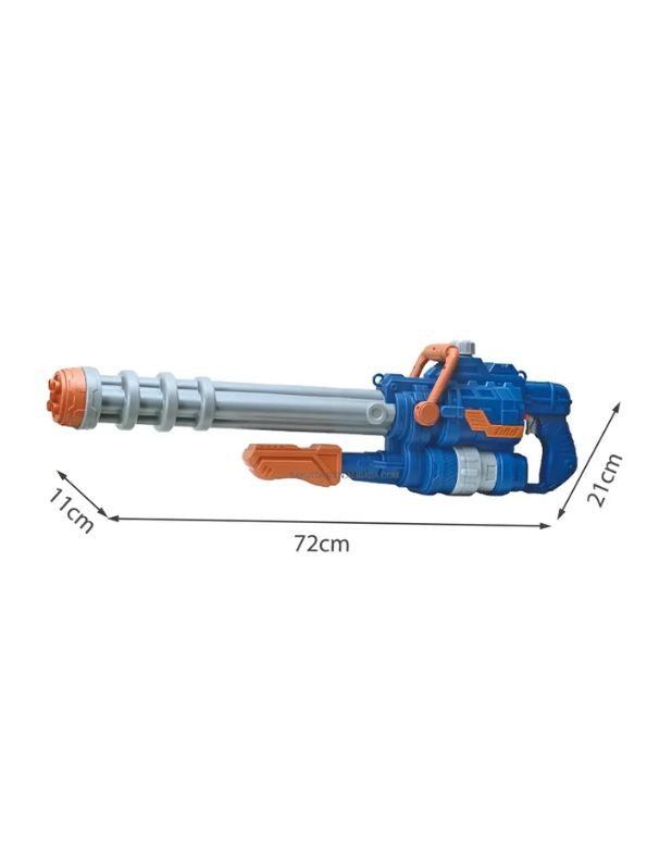 SoakMaster Pro 750 – Ultimate High-Pressure Water Blaster Pichkari for Kids' Summer Fun Red LMI14402.