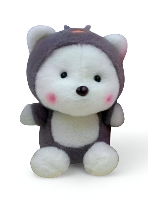 Soft Teddy Bear Hoodie Plush Toy for Kids – Cuddly & Adorable Gift 8 inch - ST14482.