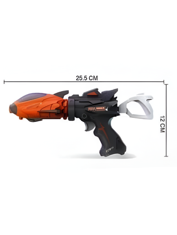 Space Alliance Adventurer DIY Foam Blaster – 3-in-1 Detachable Space Toy Gun with EVA Soft Bullets LMI14413.