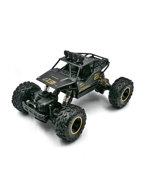 Speed Rock Crawler Four Wheeler Remote Control Car - Black (FY-80) - Toyloft