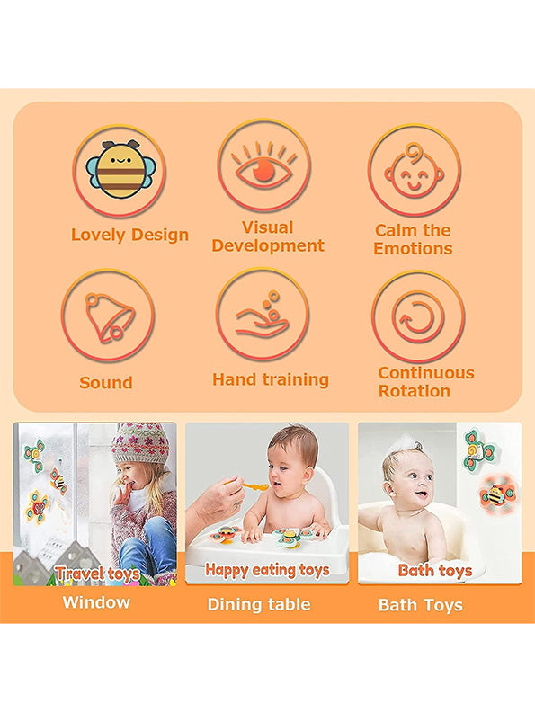 Spinner Toy Set for Babies - Fun & Engaging Sensory Play | NX-N-24