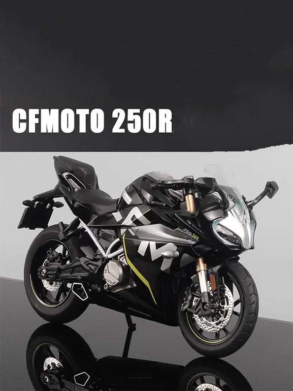 CFMoto 250SR Diecast Motorcycle Model – Scale 1:12 - With Display Base And Acrylic Box - Toyloft