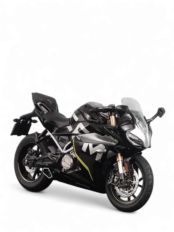 CFMoto 250SR Diecast Motorcycle Model – Scale 1:12 - With Display Base And Acrylic Box - Toyloft