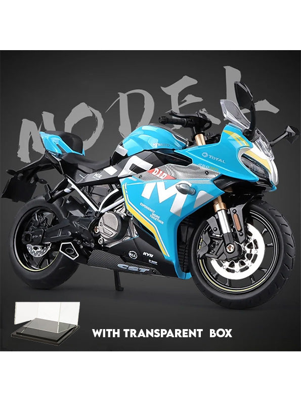 CFMoto 250SR Diecast Motorcycle Model – Scale 1:12 - With Display Base And Acrylic Box - Toyloft