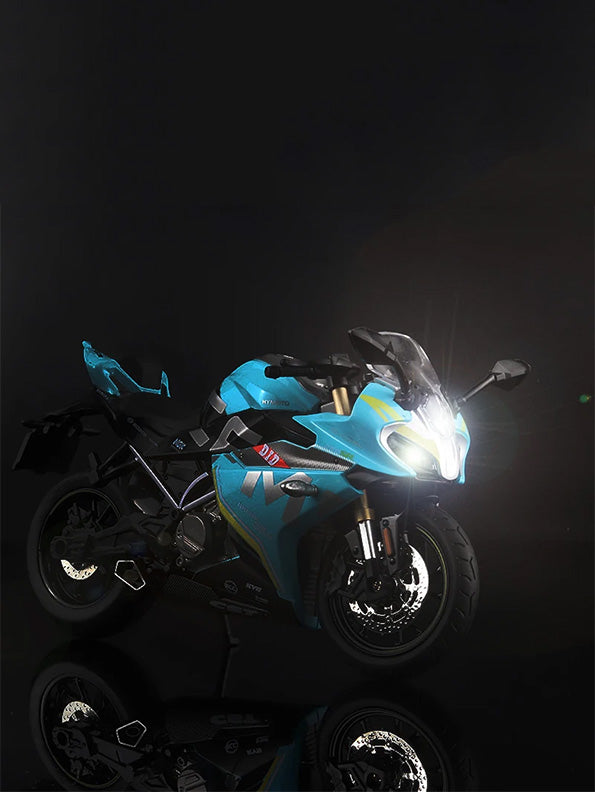 CFMoto 250SR Diecast Motorcycle Model – Scale 1:12 - With Display Base And Acrylic Box - Toyloft