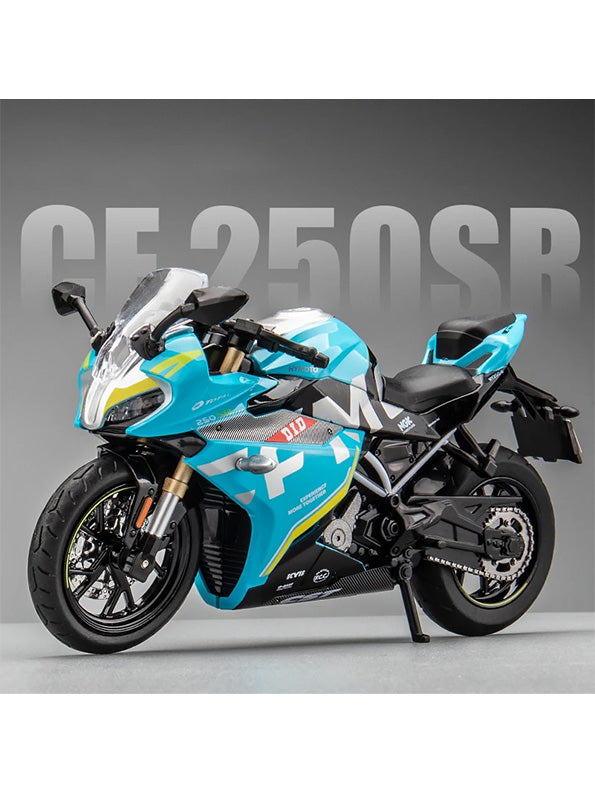 CFMoto 250SR Diecast Motorcycle Model – Scale 1:12 - With Display Base And Acrylic Box - Toyloft