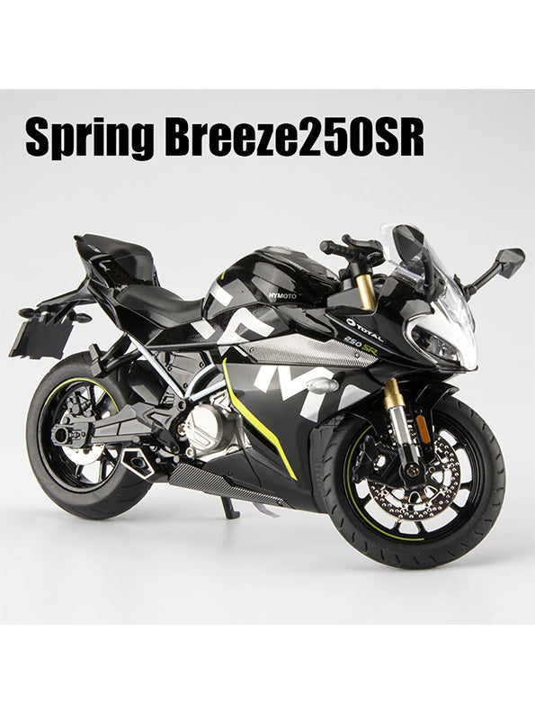 CFMoto 250SR Diecast Motorcycle Model – Scale 1:12 - With Display Base And Acrylic Box - Toyloft