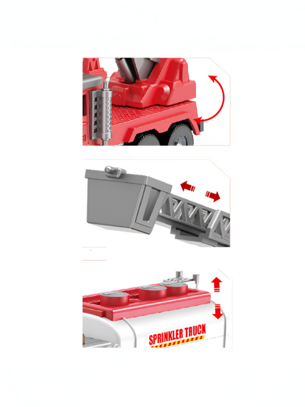 Sprinkler Water Truck – Pullback Sprinkler Water Truck NX15347.