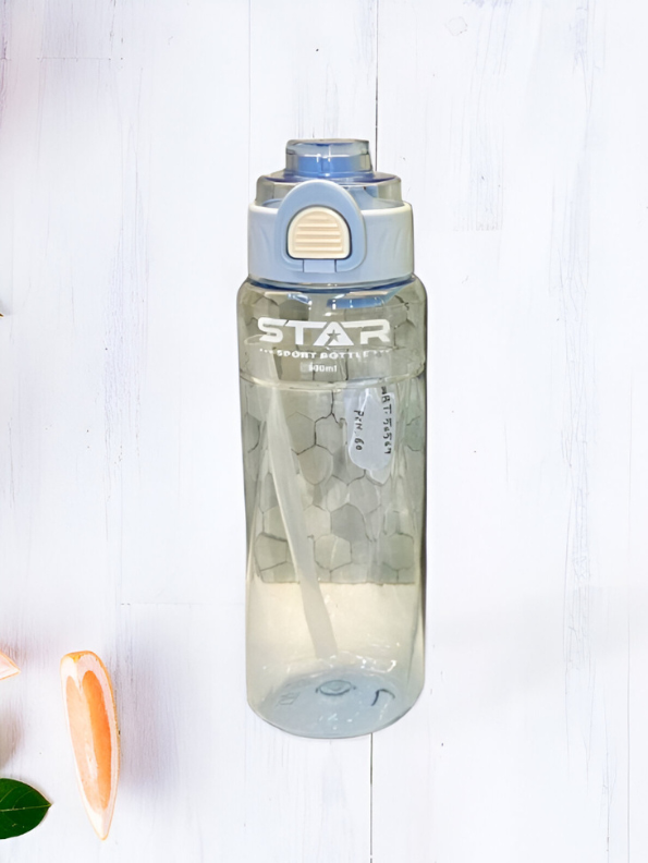 Star 900ML Sport Water Bottle with Straw | Leakproof & BPA-Free Bottle for Gym & School | Portable Hydration Gift NOVGBT-50569.