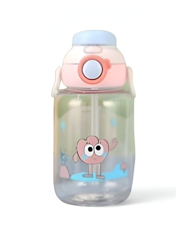 StarSip – 700 ml Water Bottle for Kids with Straw & Hanging Strap | Leak-Proof, BPA-Free, Non-Toxic | Durable School, Travel & Outdoor Bottle for Boys & Girls NOV6327.