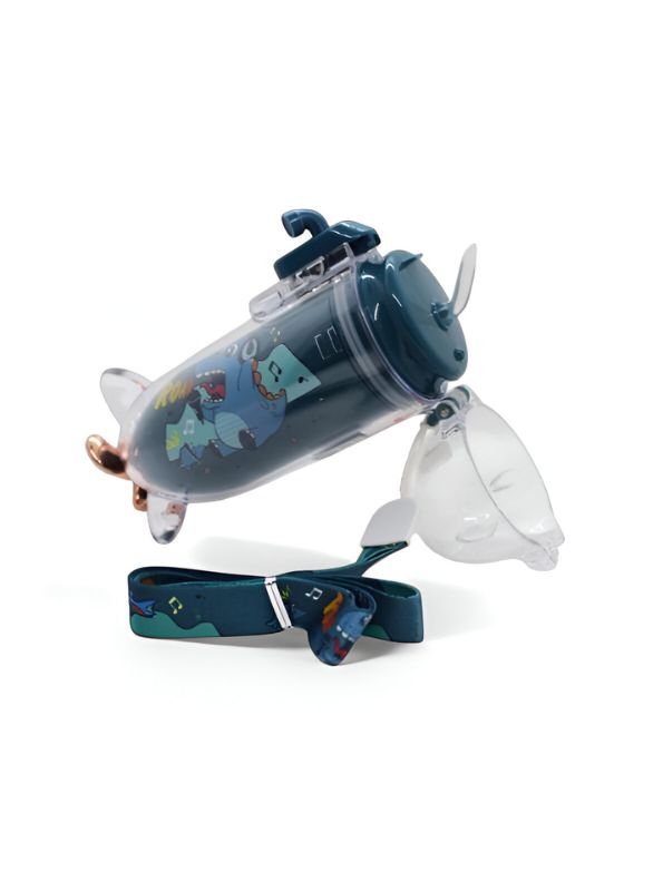 Submarine Water Bottle for Toddlers – 380ml Stainless Steel Leak-Proof, Push Button, BPA-Free NOV6845.