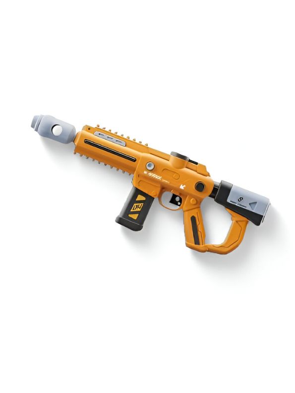 Orange - Super Soaker Electric Water Gun – Outdoor Summer Toy for Kids & Adults | High-Pressure Shooting Range, Big Plastic Blaster - MS14782.