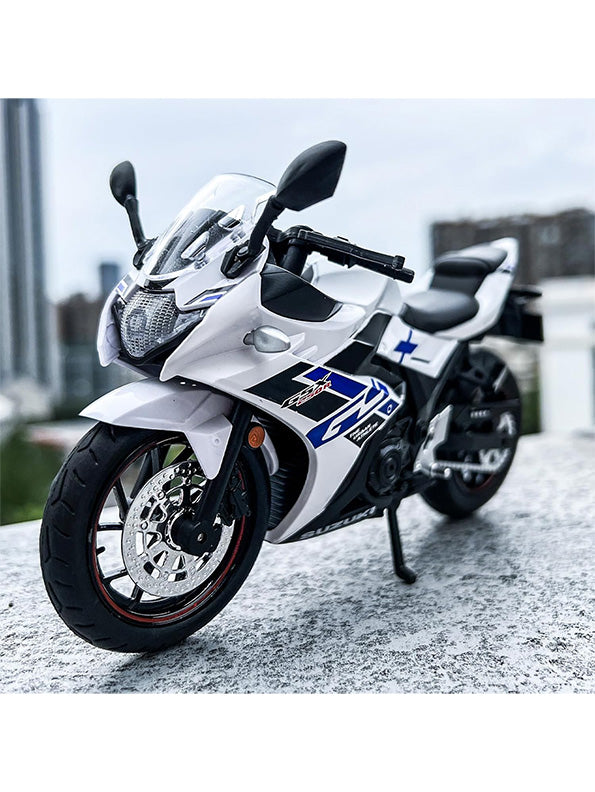 Suzuki GSX-250R Motorcycle 1:24 Scale Diecast Model - White Metal Collectible | TV-O-24 - Toyloft