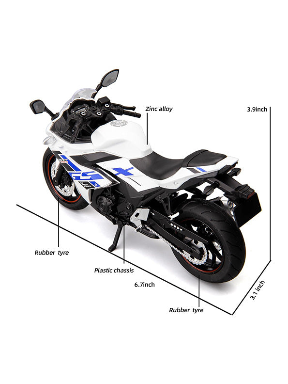 Suzuki GSX-250R Motorcycle 1:24 Scale Diecast Model - White Metal Collectible | TV-O-24 - Toyloft