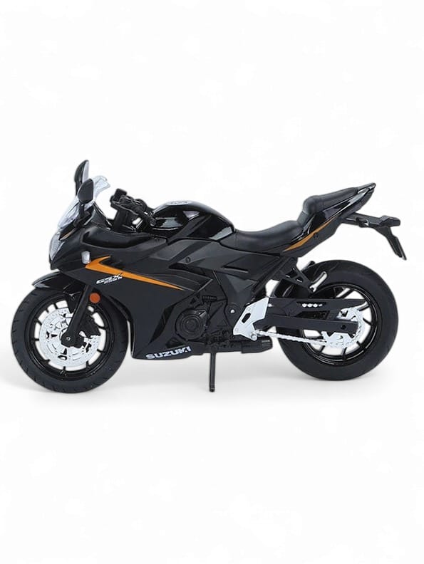 Black Suzuki GSX-250R Metal Model Diecast Bike - Scale 1:12 with Acrylic Transparent Box - TV-O-24 | - Toyloft