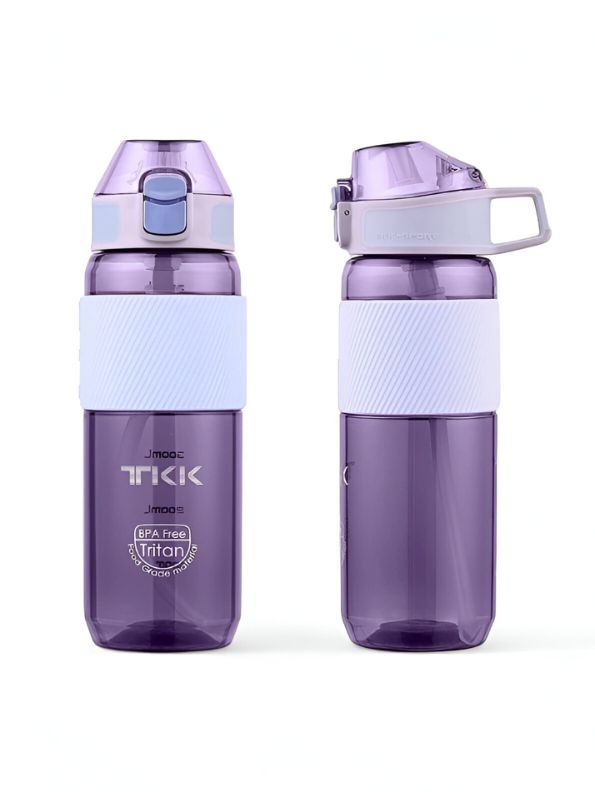 Purple - SwiftSip – 700ml Leak-Proof, Reusable, Wide Mouth Flip Top for Men & Women – Ideal for Gym, Office, Travel & Sports NOV3310.