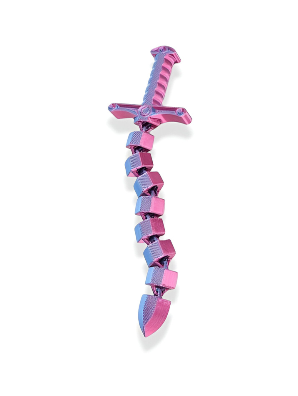 Lavender - Sword Keychain – Miniature Weapon Key Ring | Cool Collectible Gift for Anime, Cosplay & Gamers NOVGBT-50409.