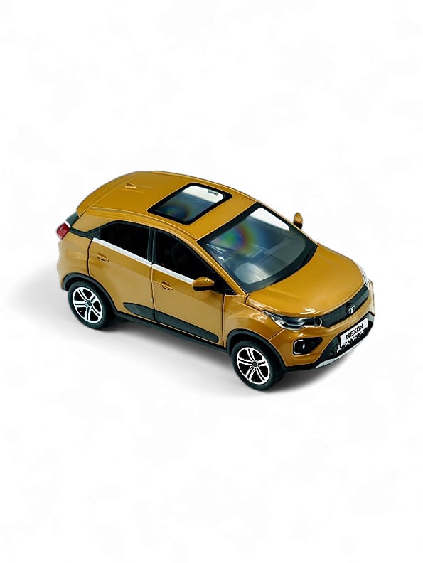Tata Nexon Metal Model Diecast Car - Brown Scale 1:32 (T-V-15) - Toyloft
