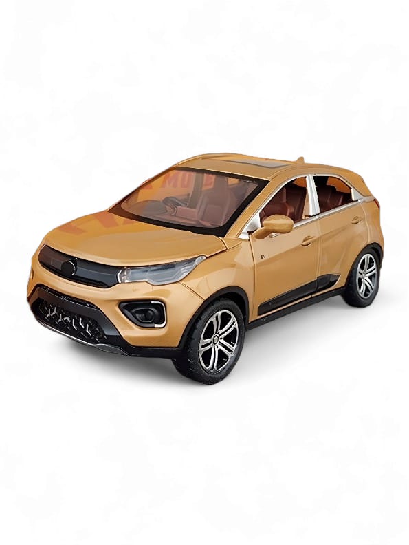 Tata Nexon Metal Model Diecast Car - Brown Scale 1:32 (T-V-15) - Toyloft