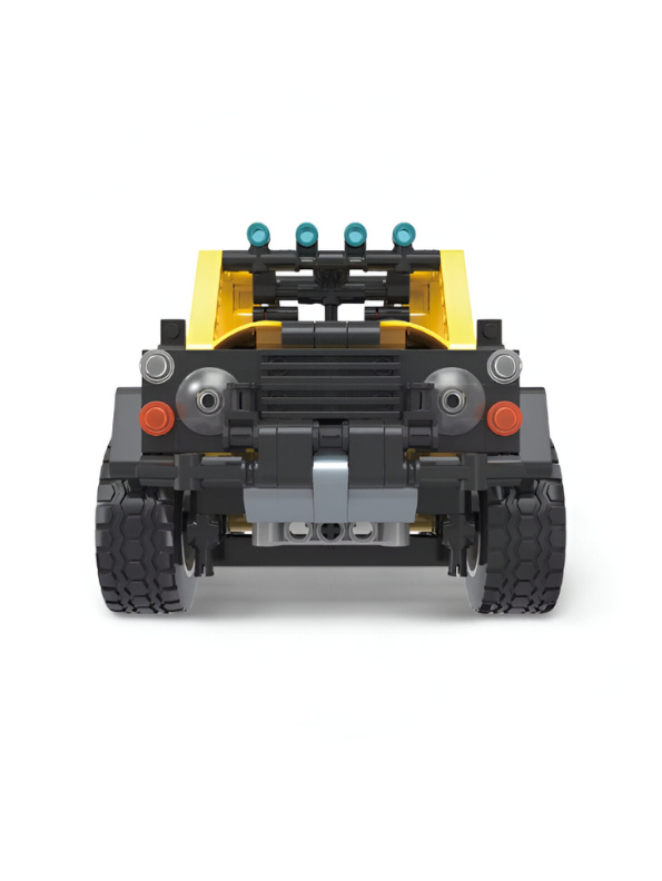Tech-Storm Off-Road Jeep Building Blocks Set – STEM Toy for Kids Compatible with Technic TV5052.