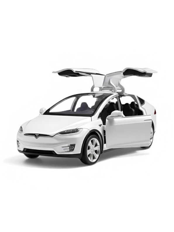 Tesla Model X Diecast Car 1:22 Scale Metal Model TV6221.