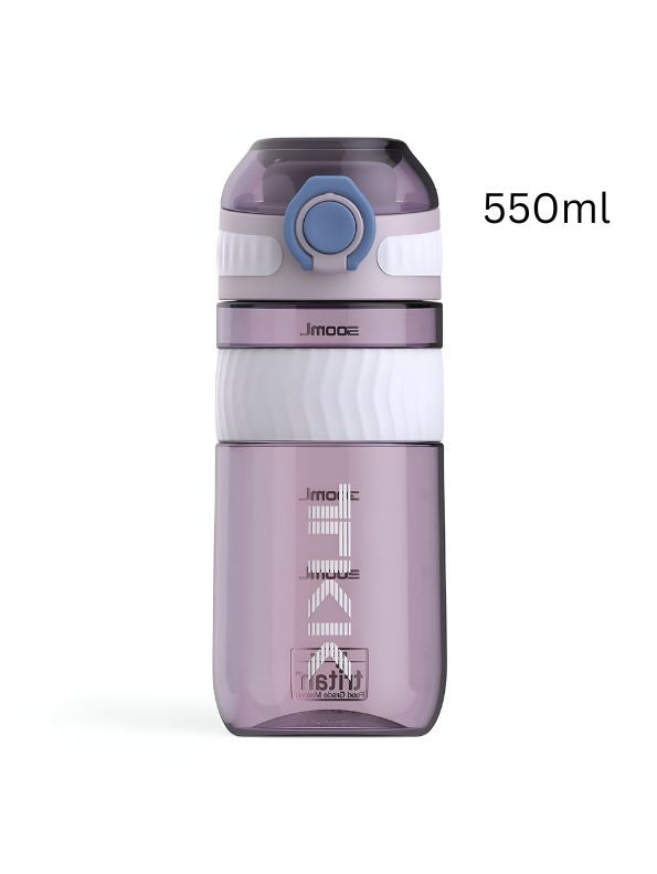 Purple - ThirstX – Leak-Proof, Pop-Open Lid – Reusable Water Bottle for School & Travel NOV3303.