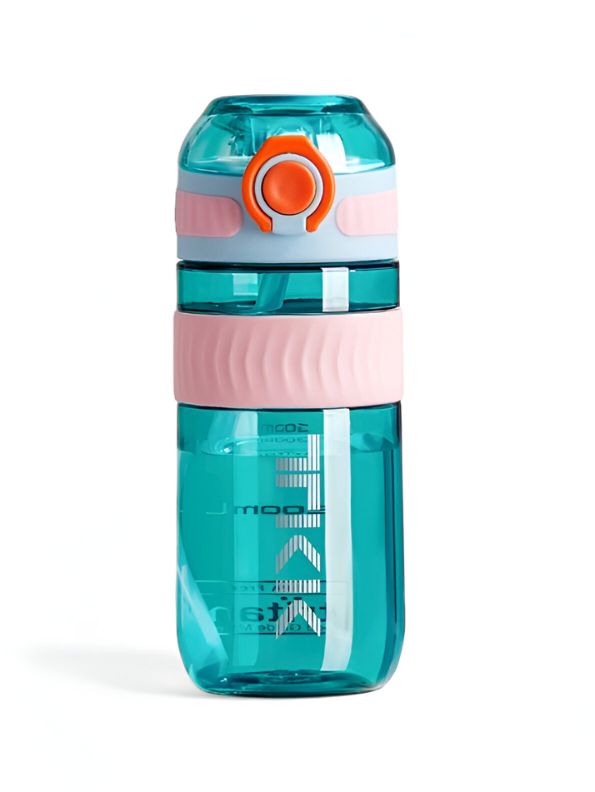 ThirstX – Leak-Proof, Pop-Open Lid – Reusable Water Bottle for School & Travel NOV3303.