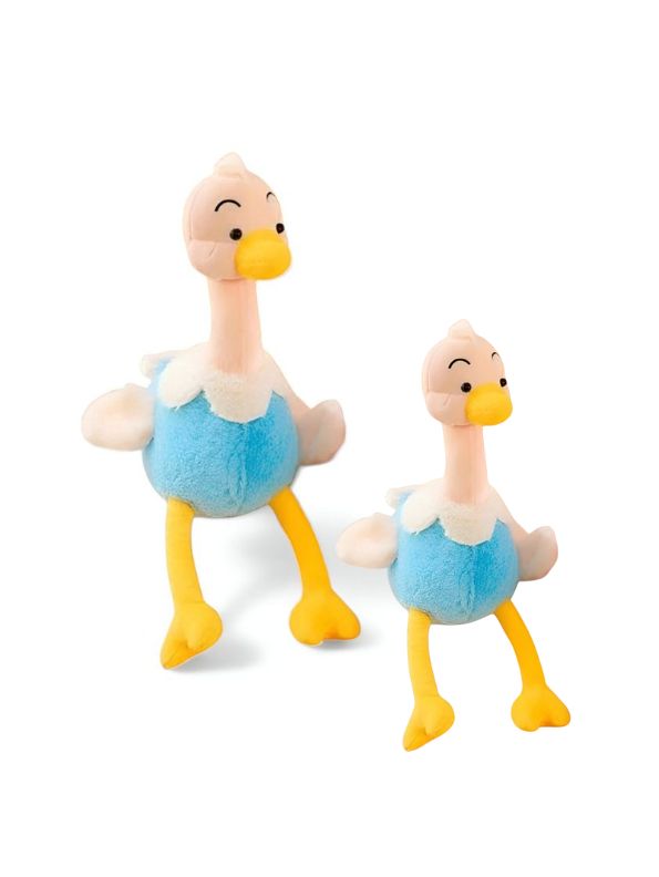 Blue - Tickles Cute Ostrich Plush Toy - Soft Stuffed Toy for Kids & Babies 8 inch - MS14522.