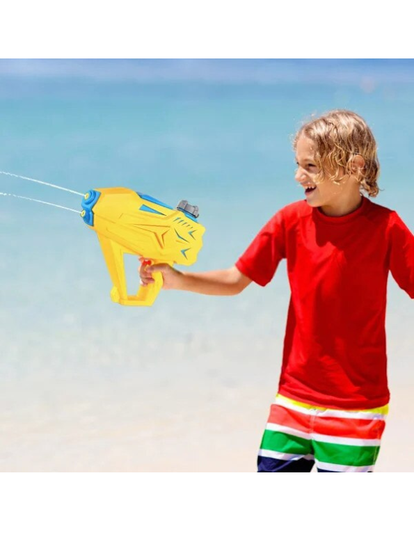 Yellow - TidalCrusher X - High-Pressure Hydro Cannon with Dual-Stream Blasting for Ultimate Water Play Mayhem LMI11811.