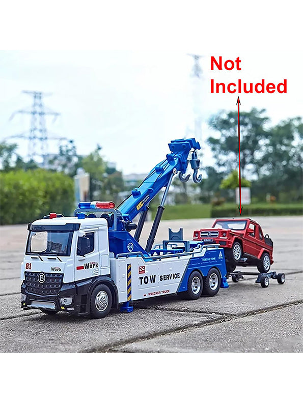 Tow Service Truck Die-Cast Model 1:24 Scale For Kids - Durable & Realistic Play | NX-O-24 - Toyloft