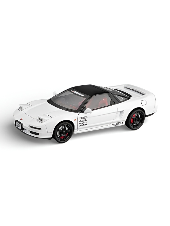 1:22 Scale Honda NSX NA1 Diecast Alloy Model Car – White Premium Realistic Collector’s Edition Sports Car Replica MD2582