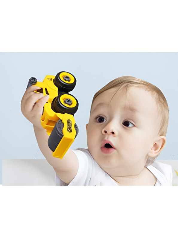 Educational DIY Construction Vehicle Toy Set for Toddlers – Interactive Take-Apart STEM Building Kit for Early Learning and Motor Skill Development TV3550