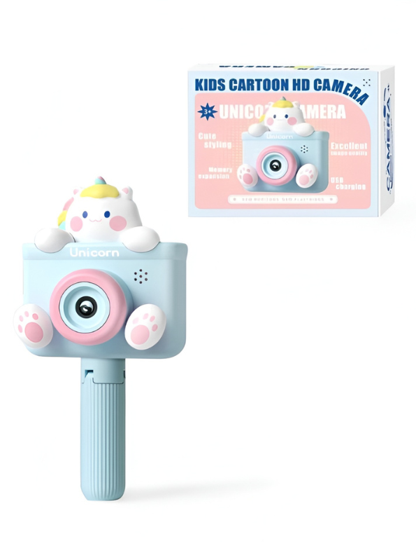 Portable Kids HD Camera with Tripod & USB Charging - Fun & Educational Gift TV3859