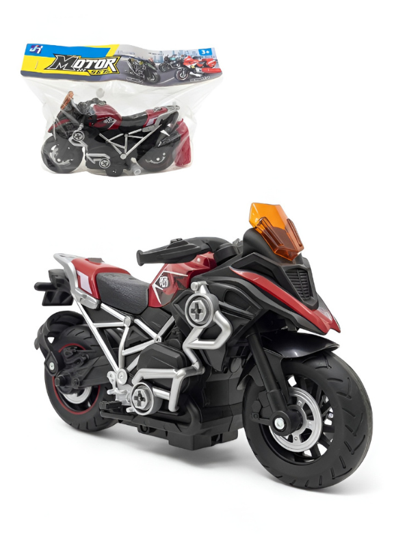 Take-Apart Motorcycle Toy Set for Kids: DIY STEM Building Kit TV4749