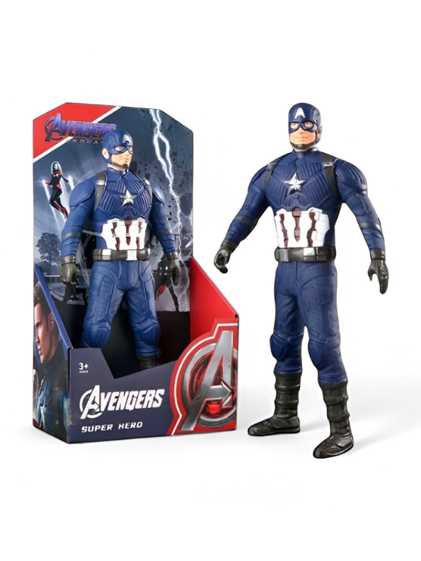 Marvel Avengers Captain America Super Hero Action Figure – Collectible Toy for Kids Ages 3+ TV5182